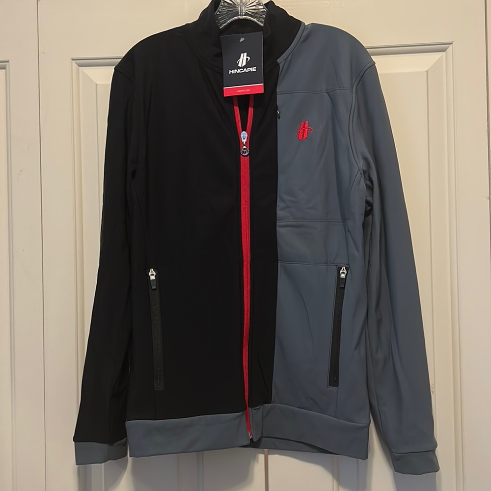 HINCAPIE MENS  SOIGNER  JACKET BLACK MEDIUM